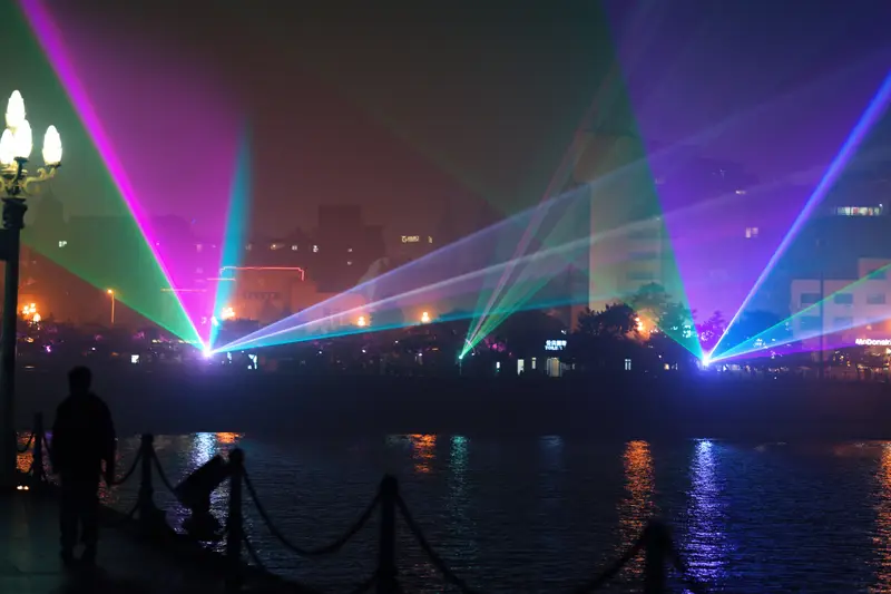 Zhanqiao Pier on the coast of Qingdao, Shandong